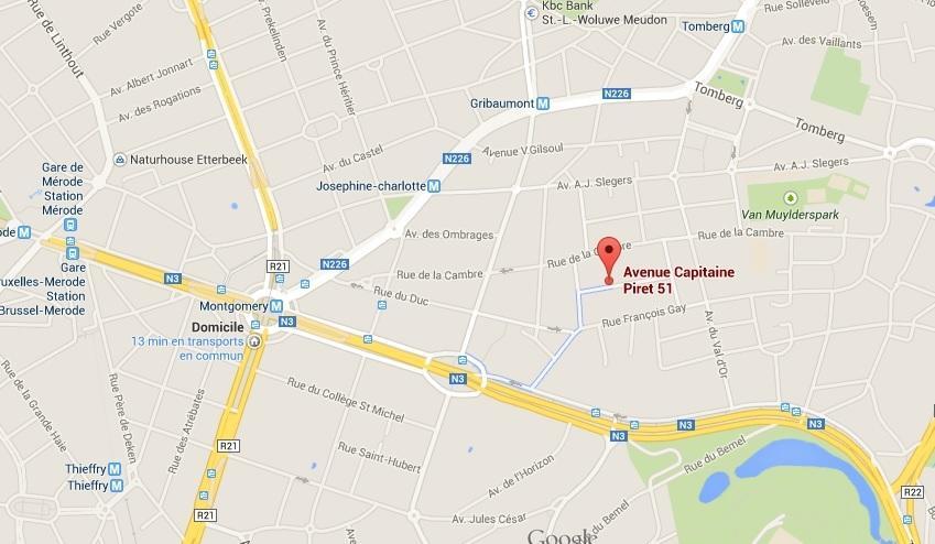 B&B Capitaine Piret Woluwe-Saint-Lambert Kültér fotó